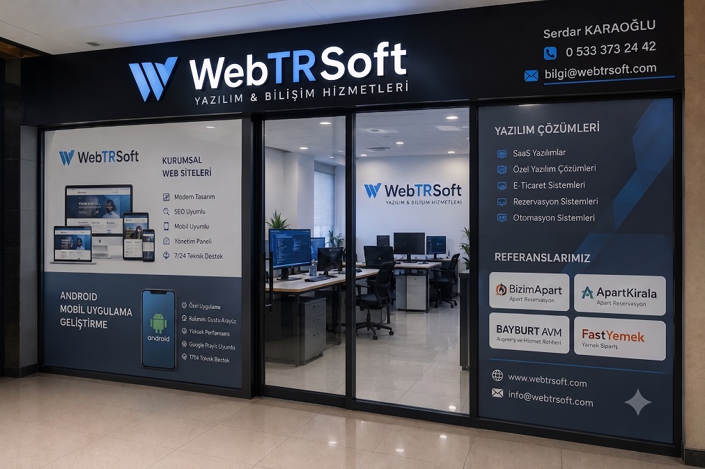 WebTRSoft Yazılım Serdar KARAOĞLU - Görsel 1